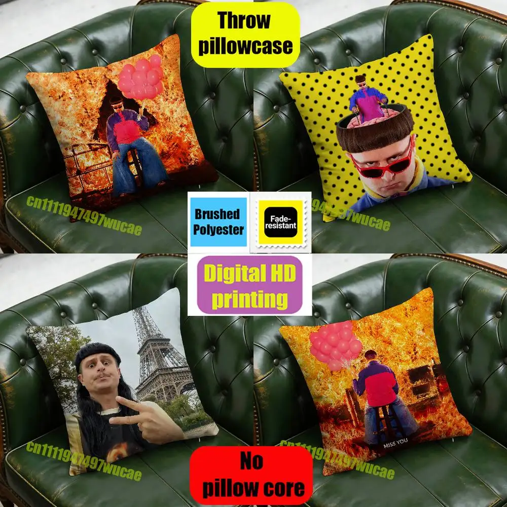 For O-Oliver T-Tree Miss You Ugly Is Beautiful Love You Madly Hate You Badly Throw Pillow Case Pillowcase Pad Cushion Cover