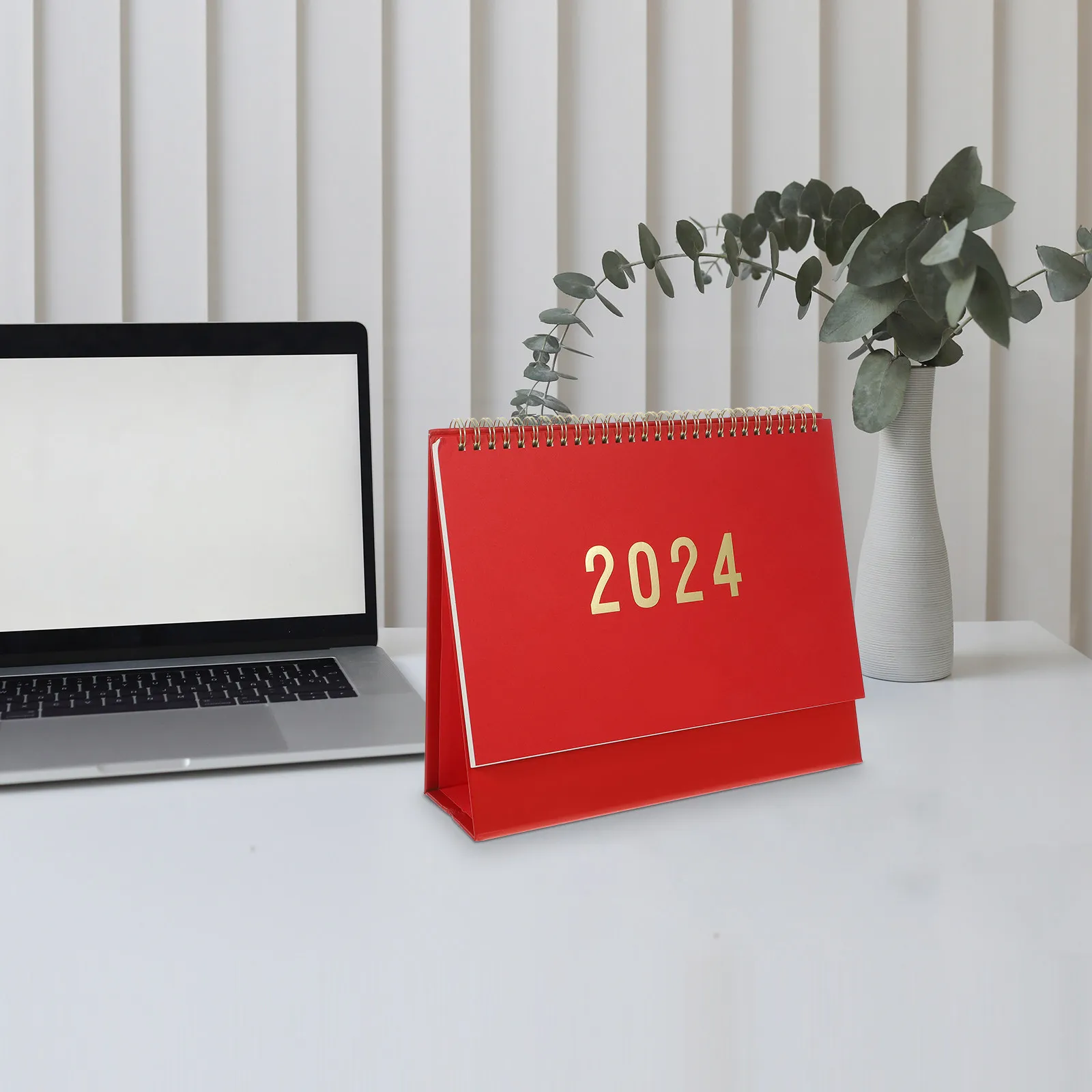 

Desktop Calendar Flip for Office Decor Monthly Planner Daily Standing Ornament Household