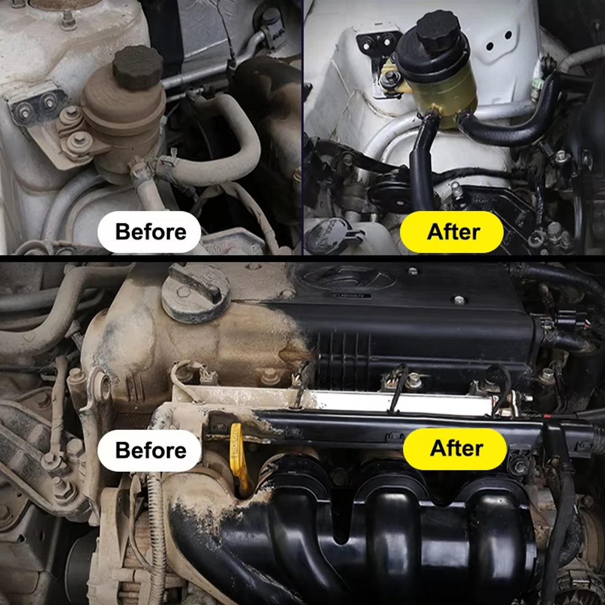 Engine Bay Cleaner Powerful Decontamination Deep Degreasing Remover Heavy Oil Dust Clean Spray Car Cleaning Product Engdegrespy