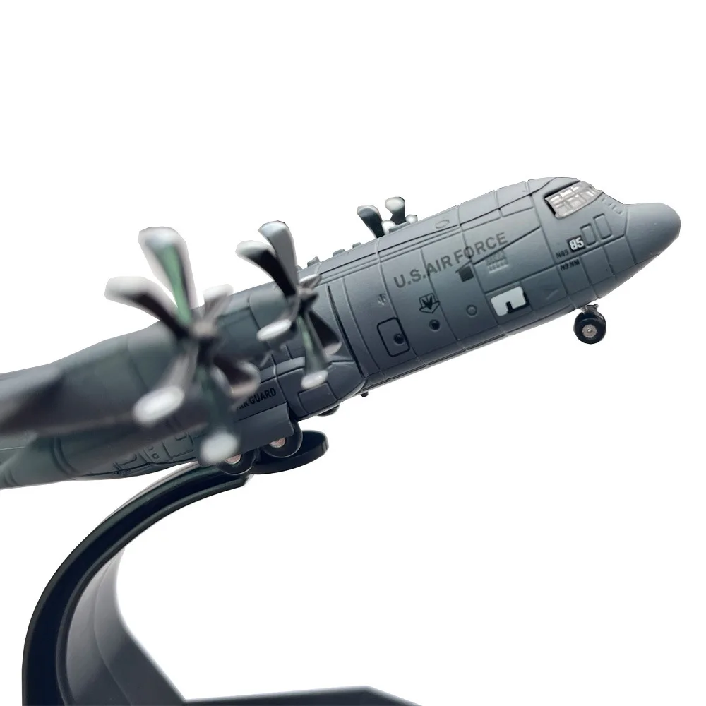 JASON TUTU 1:200 Diecast Airplane Model American AC-130 Attack Air Gunship Aircraft Model Alloy C-130 Hercules Transport Aircraf