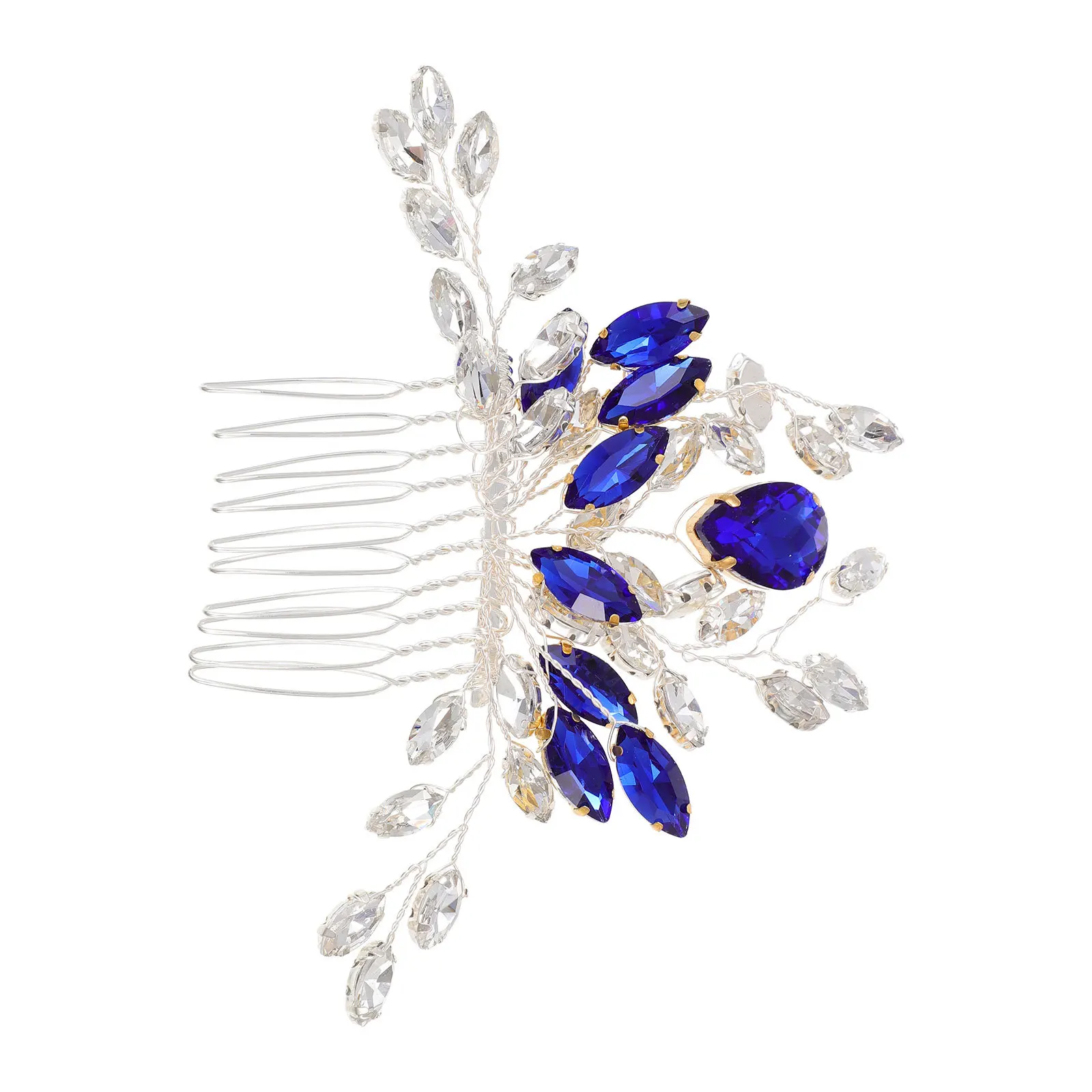 

Bridal Hair Comb Elegant Wedding Headpiece Pearl Rhinestone Hair Accessory Party Insert Comb for Bride Women Wedding Headpiece