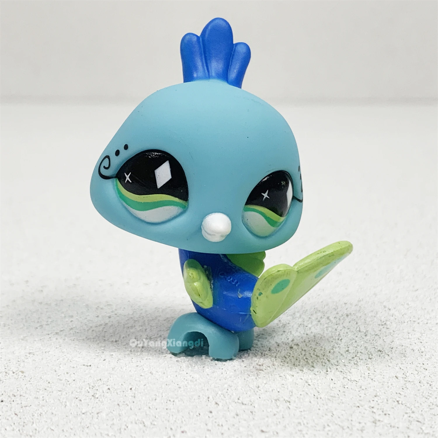 CW084 Pet Shop Animal Cute Little blue bird action Figure cute Toy