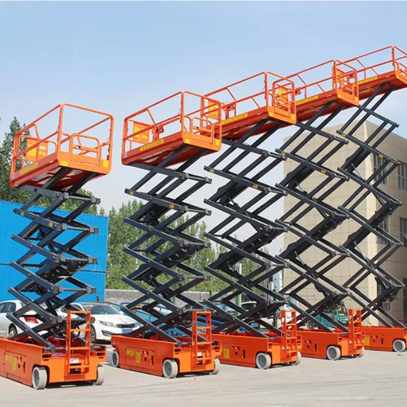 Hydraulic Lifting Machine Hydraulic Lift Cart Mobile Scissor Lift