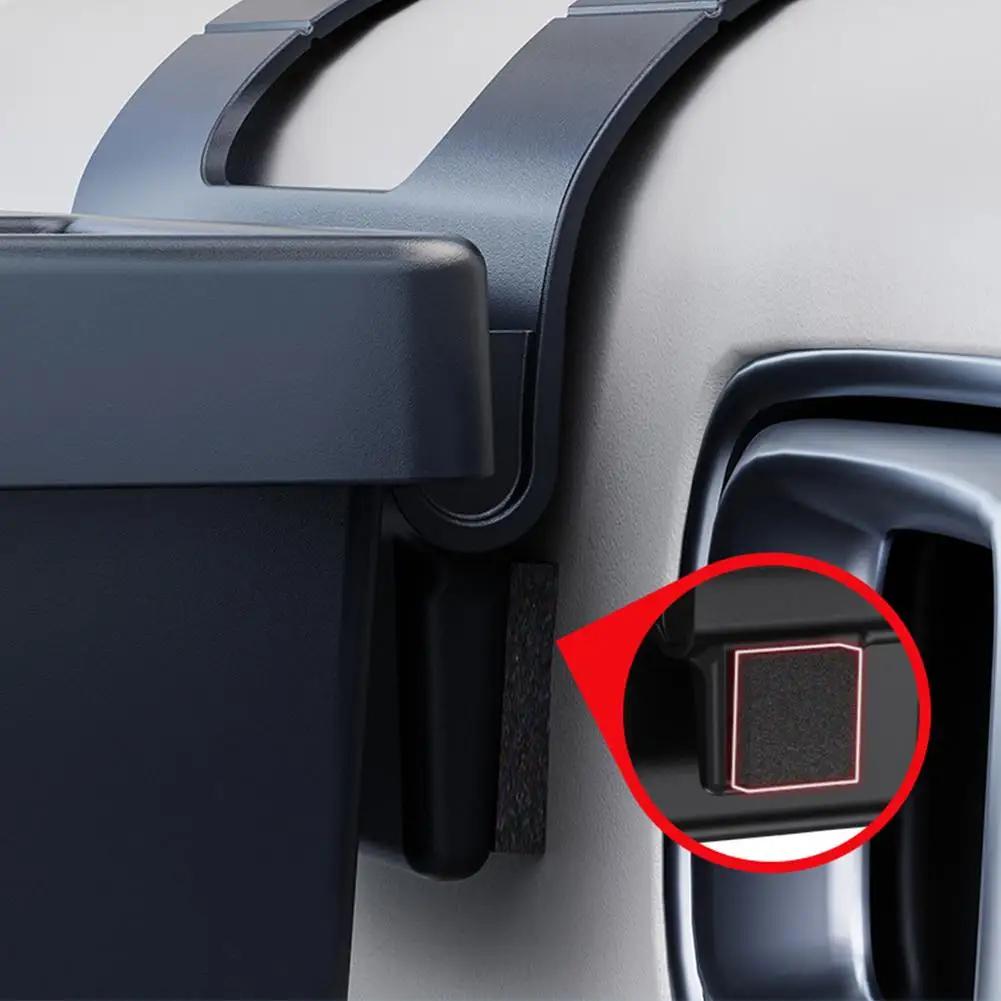 Auto-Fenster-Aufbewahrungsbox, hängender Becherhalter, Handyhalterung, multifunktionaler Seitenfenster-Aufbewahrungs-Organizer, Auto-Innenraum – Detail 8