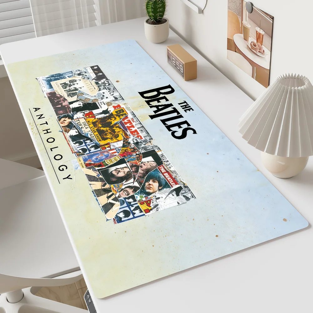 Mouse Pad MousePad Non-slip Rock Lockedge Office Student Gaming B-Beatles Thickened The Large Writing Band Pad Cushion