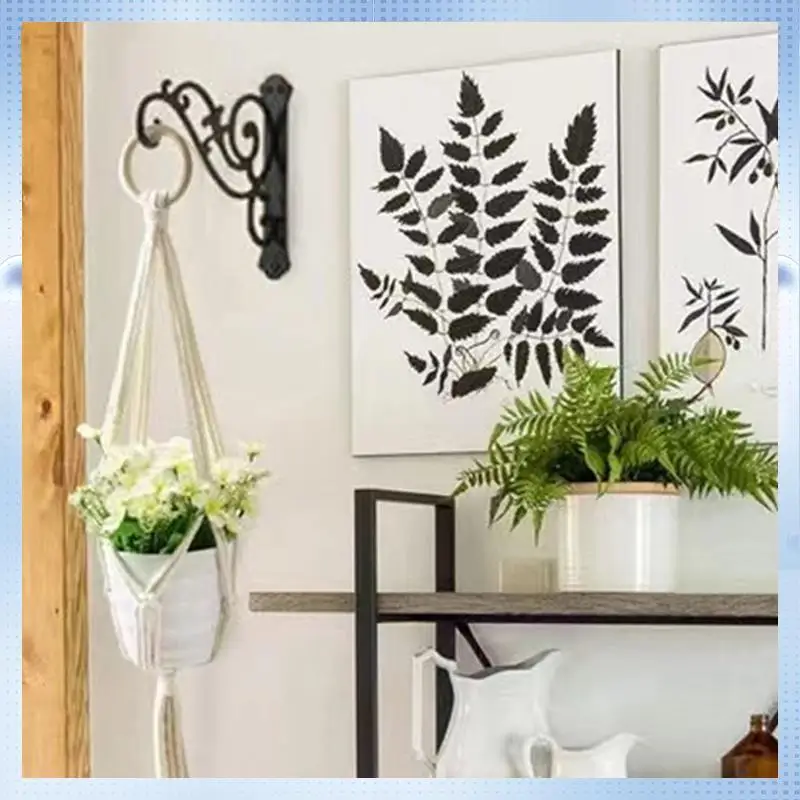 AD-2 PCS Hanging Planter Brackets Outdoor Hanging Brackets 12-Inch Easy To Use Birds