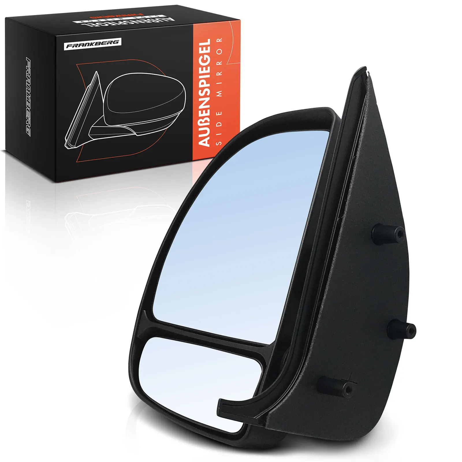 Frankberg 1x Buitenspiegel Links voor Citroën Jumper Bus Box Flatbed Fiat Ducato Peugeot Boxer 8149 H8 1325627080 8153JS