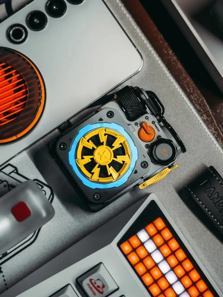 Meizu PANDAER XOG Mechanical Light Domrin Cube Wireless Bluetooth Speaker Wild AI Smart Cyberpunk Metal Speaker