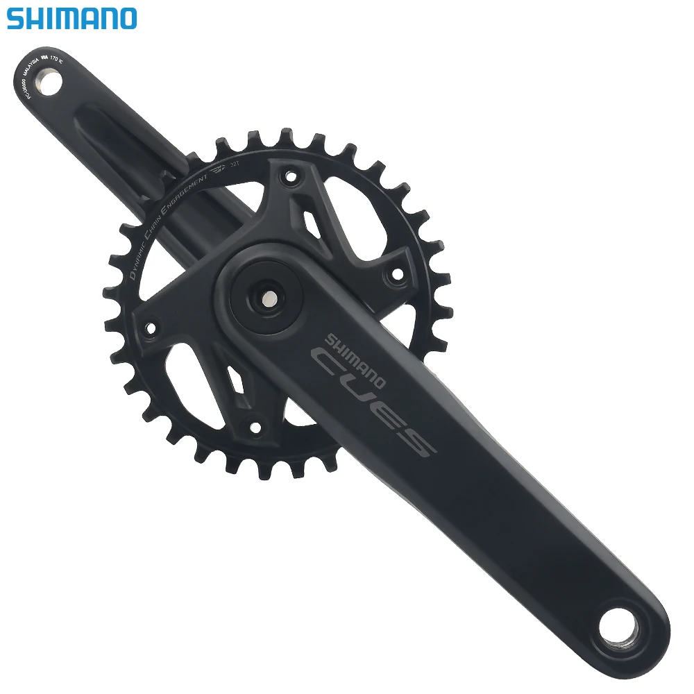 Shimano CUES FC-U6000 Crankset 9/10/11 Speed 170MM/175MM 32T MTB Bicycle Crank Bottom Bracket MT500-PA MT501 BB52