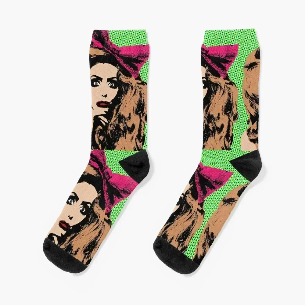 

Alyssa Edwards style pop art Socks Hiking boots colored hiking anti slip football Socks Man Women's