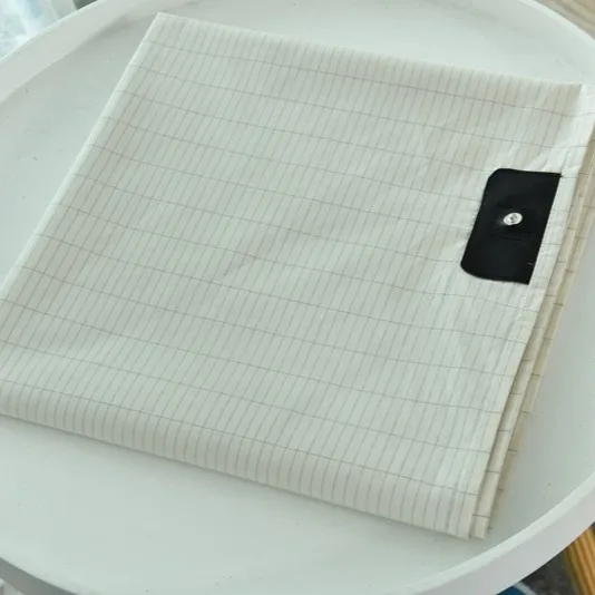 Silver Thread Conductive Grounding Flat Sheet Earthing Half Bed Sheet product image
