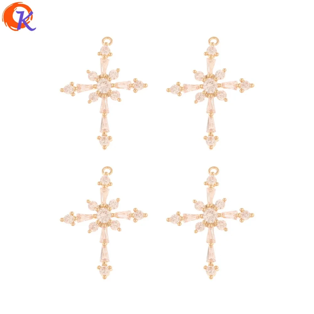 Hartelijk ontwerp 30st koperen accessoires/ketting hanger/handgemaakt/oogvorm/sieraden bevindingen & componenten/DIY Charms maken