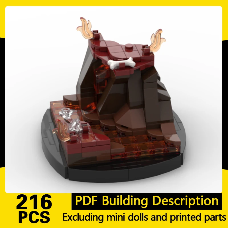

Popular Game Model MOC Building Bricks Small Hellscape Diorama Modular Technology Gifts Holiday Assemble Children Toys Suit