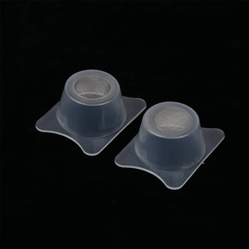 2Pcs Airbrush Special Paint Purification Cup For 24mm-33mm Transparent Filter Cup Filtering Paint Impurities Model Coloring Tool
