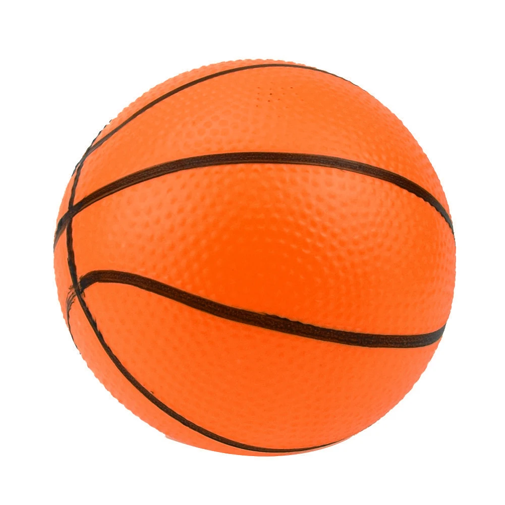 10Pcs 10cm Inflatable Basketball PVC Mini Orange Basketballs Small Basketballs Inflatable Beach Balls for Indoor Sports