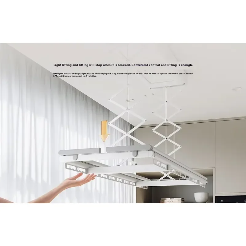 1C Smart Telescopic Drying Rod White MJLYJ4Q5 Smart Clothes Drying Machine