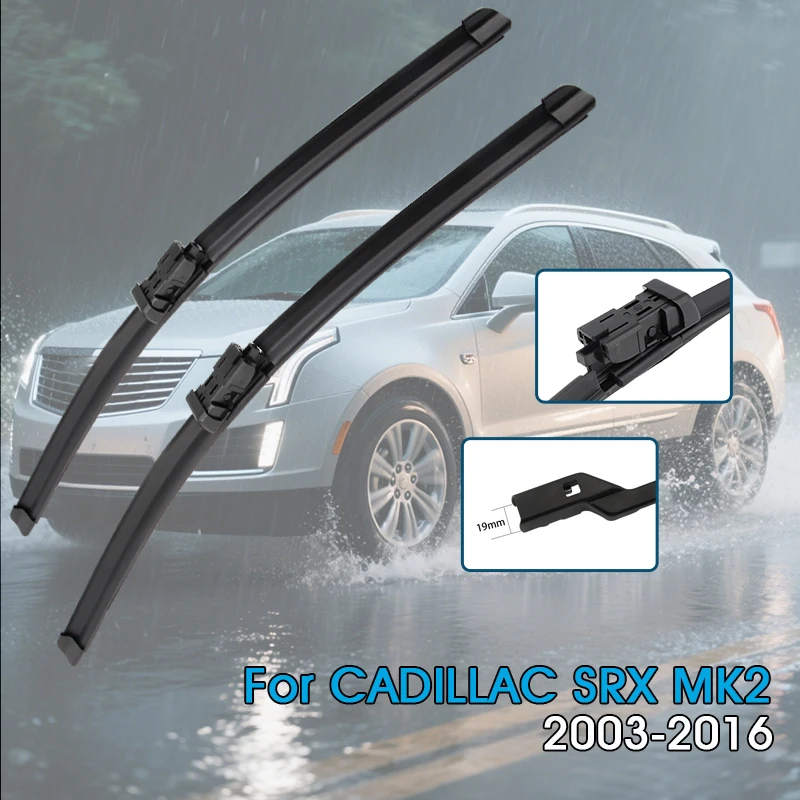 

Car Wiper Blades For CADILLAC SRX MK2 2003-2016 Windshield Windscreen Front Window Blades Car Accessories