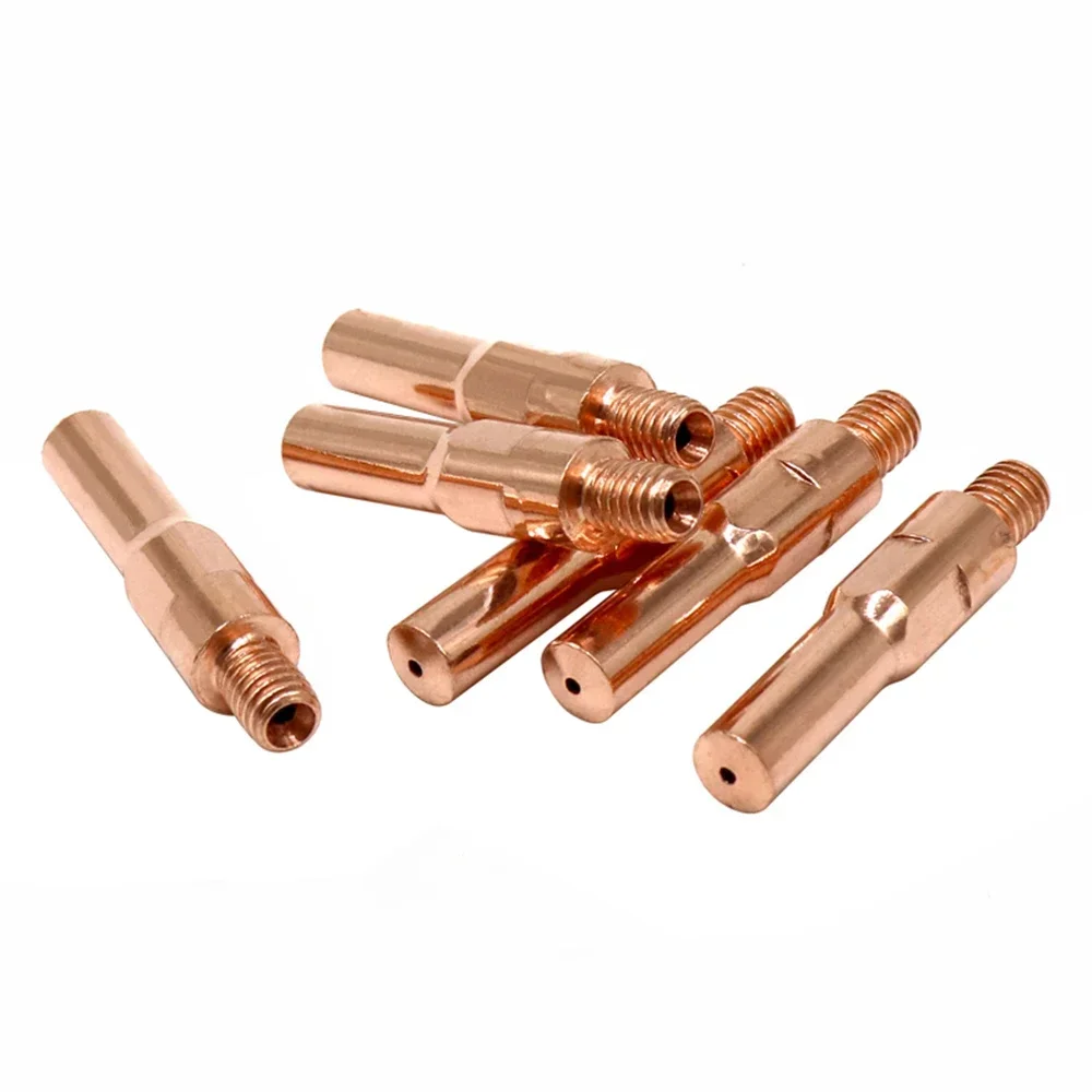 

Gas Shielded Welding Nozzle Copper Contact Tip 0.8 / 1.0 / 1.2 / Gas Shielded Welding Machine Accessories