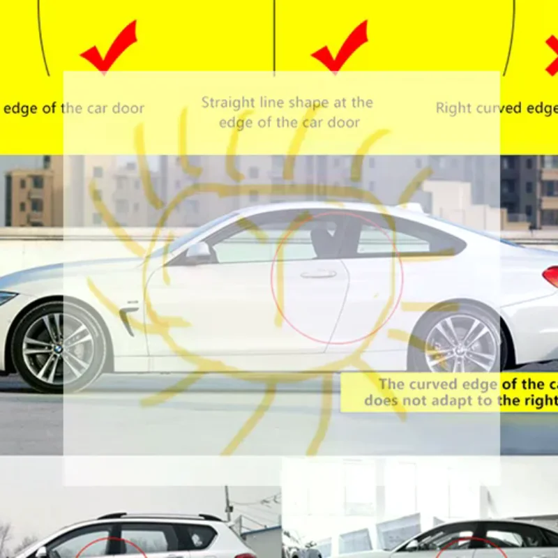 

Car Crash Barriers Door Guard Collision Universal Door Edge Guards Car Stickers Trim Molding Protection Strip Scratch Protector