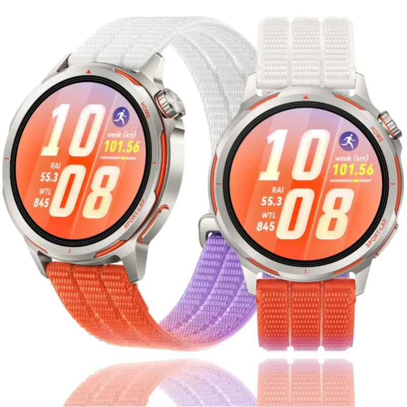 22mm Nylonarmband für Huawei Watch GT Runner 2/Ultimate 2/GT6 Pro Sportarmband für Huawei Watch 5 4/GT6 GT5 GT4 GT3 46mm Armband