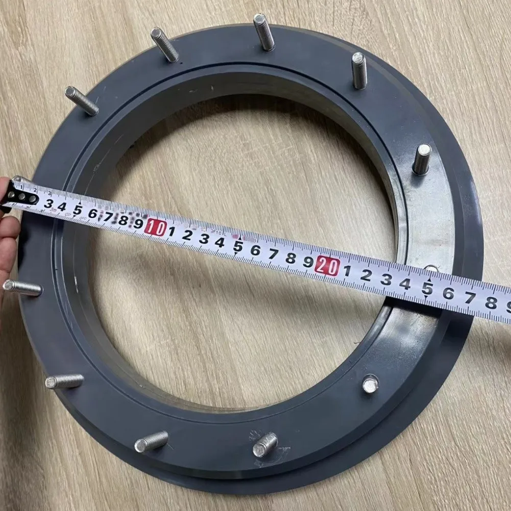 ABS Sand Filter Head Flange with Double-Sided Screws Compatible with For 2 Inch Pool Filter Tanks for Leak-Resistant Connection