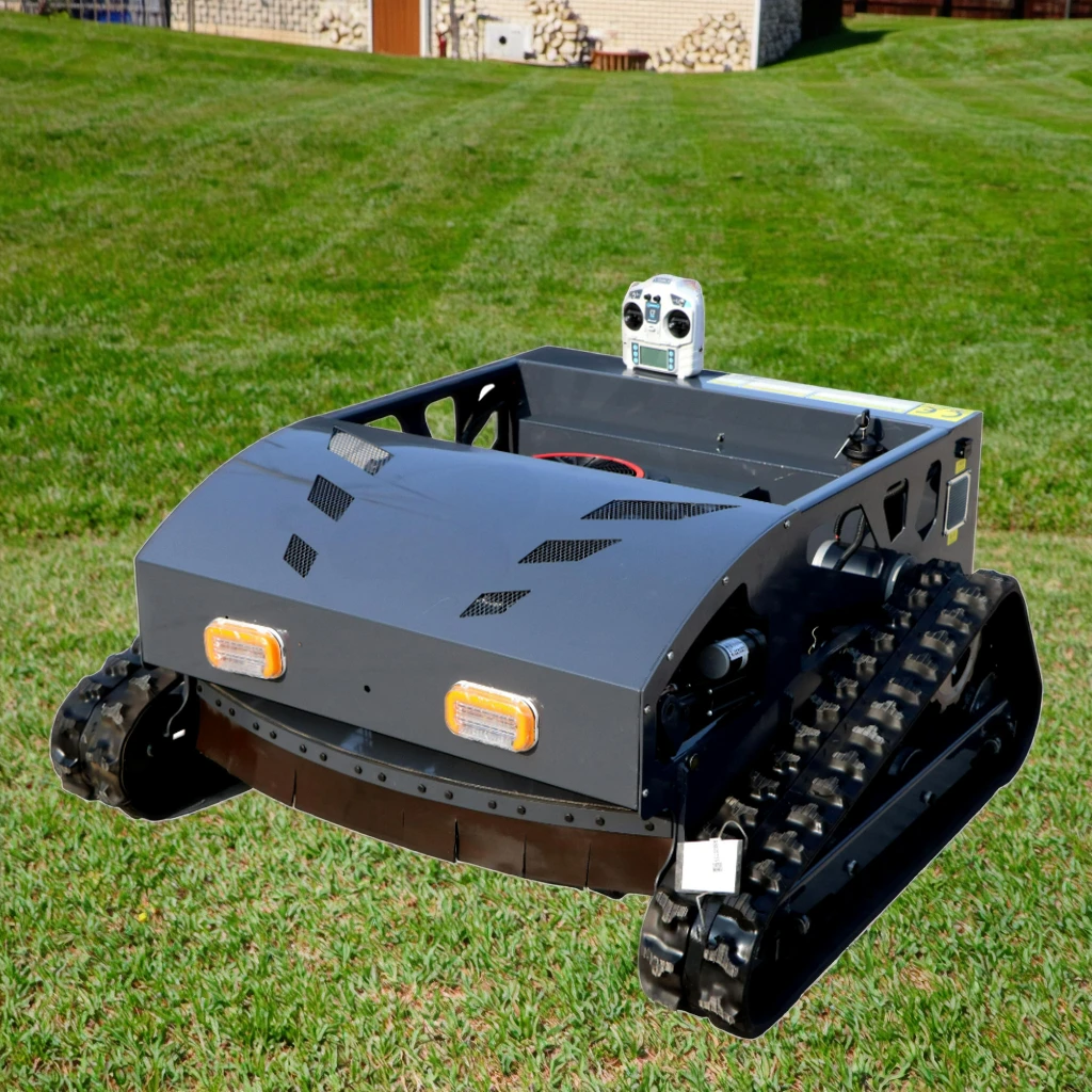 

Made in China Zero Turn Crawler Remote Control Lawn Mower for Farm Garden Home RC Lawn Mowers Lawn Grass Cutting Machine