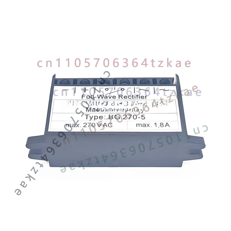1pcs for Stromag BG 270-5 Full Wave Motor Brake Rectifier max.270VAC max.1.8A Electromagnetic Brake Rectifier Module
