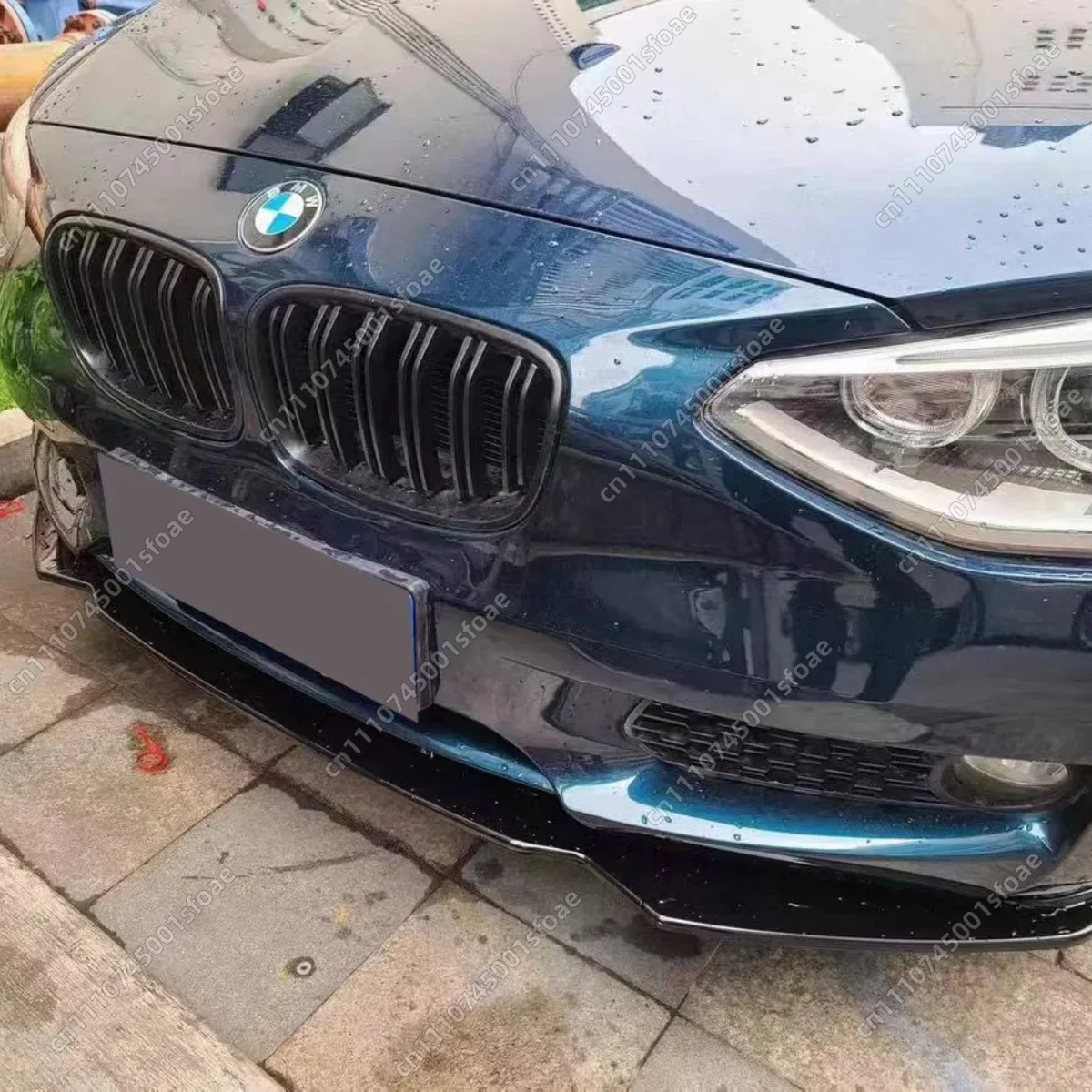 

Передний сплиттер-диффузор (накладка) на бампер для BMW 1 серии F20 F21 116d 116i 118i 120i 120d 2011-2019 (не M Sport), ABS-пластик