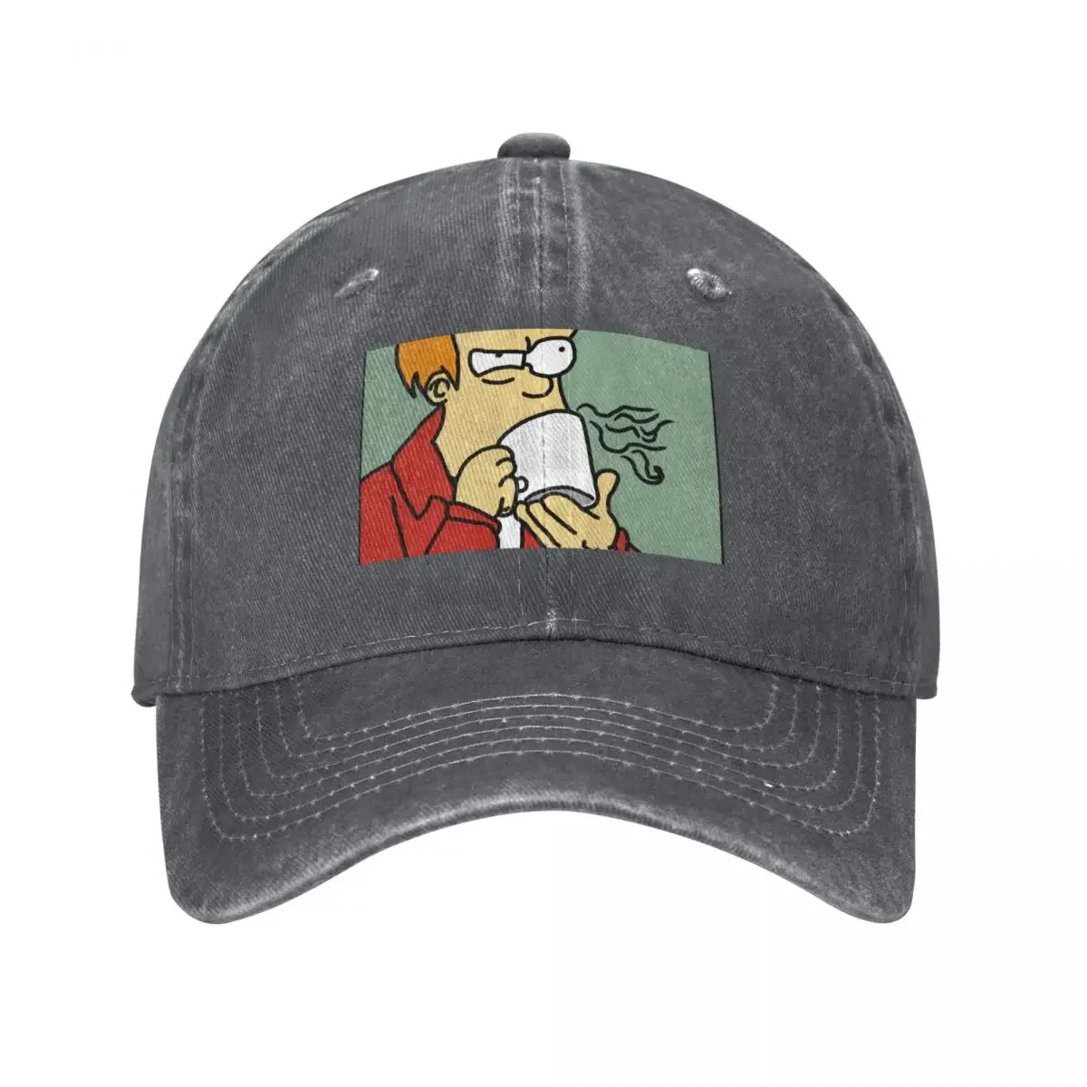 

Fry Coffee Freehand DigitalCap Baseball Cap dad hat Mountaineering For Man Women's