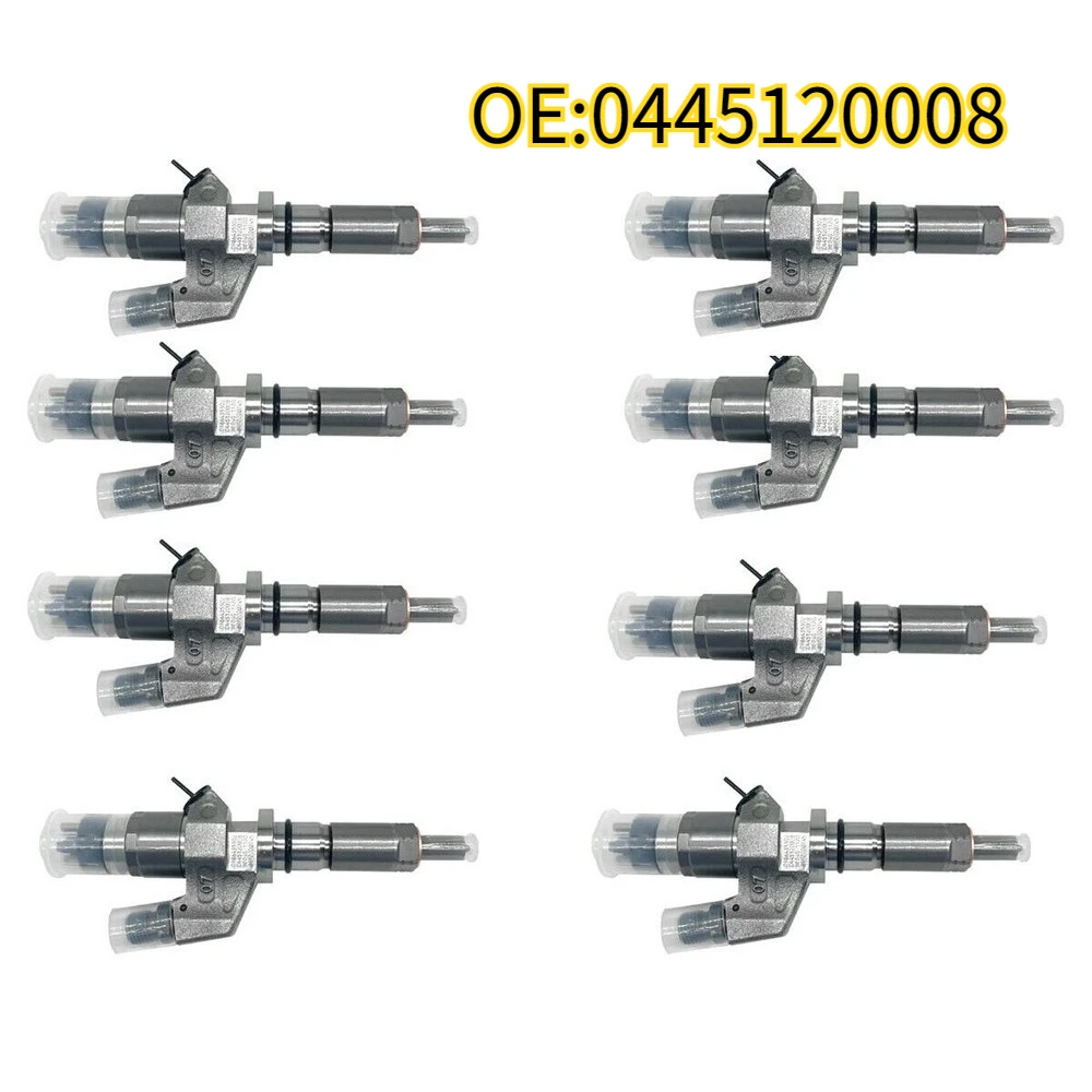 

For 0445120008 8PCS Duramax LB7 Fuel Injector Fits for Automotive 6.6L 01-04 Diesel