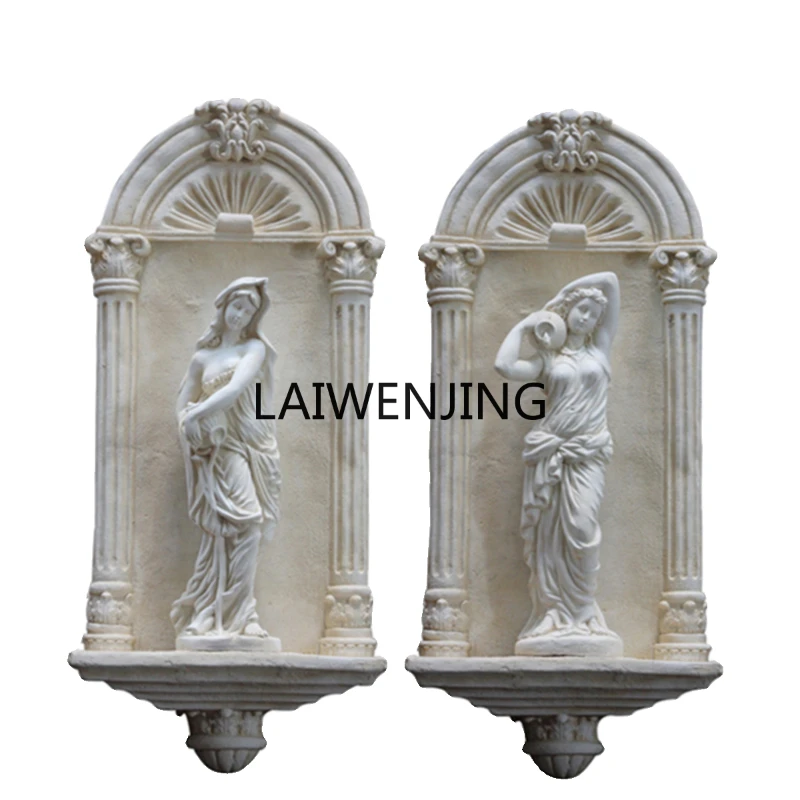 

HLZ wall wall decoration home relief entrance corridor background wall pendant creativity