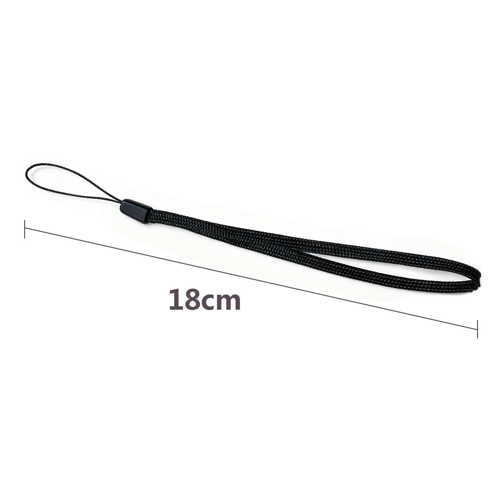 FPV 10PCS/set Protective Wrist Strap Black Pine Rope Selfie Stick Lanyard Flashlight Mobile Phone Lanyard