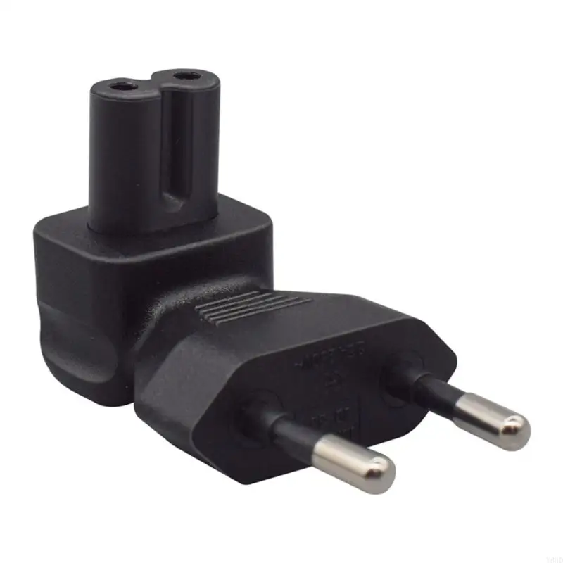 Y8AD EU Power Conversion Adapter from EU4.0MM to IEC320 C7 Connection for Consumer Electronics