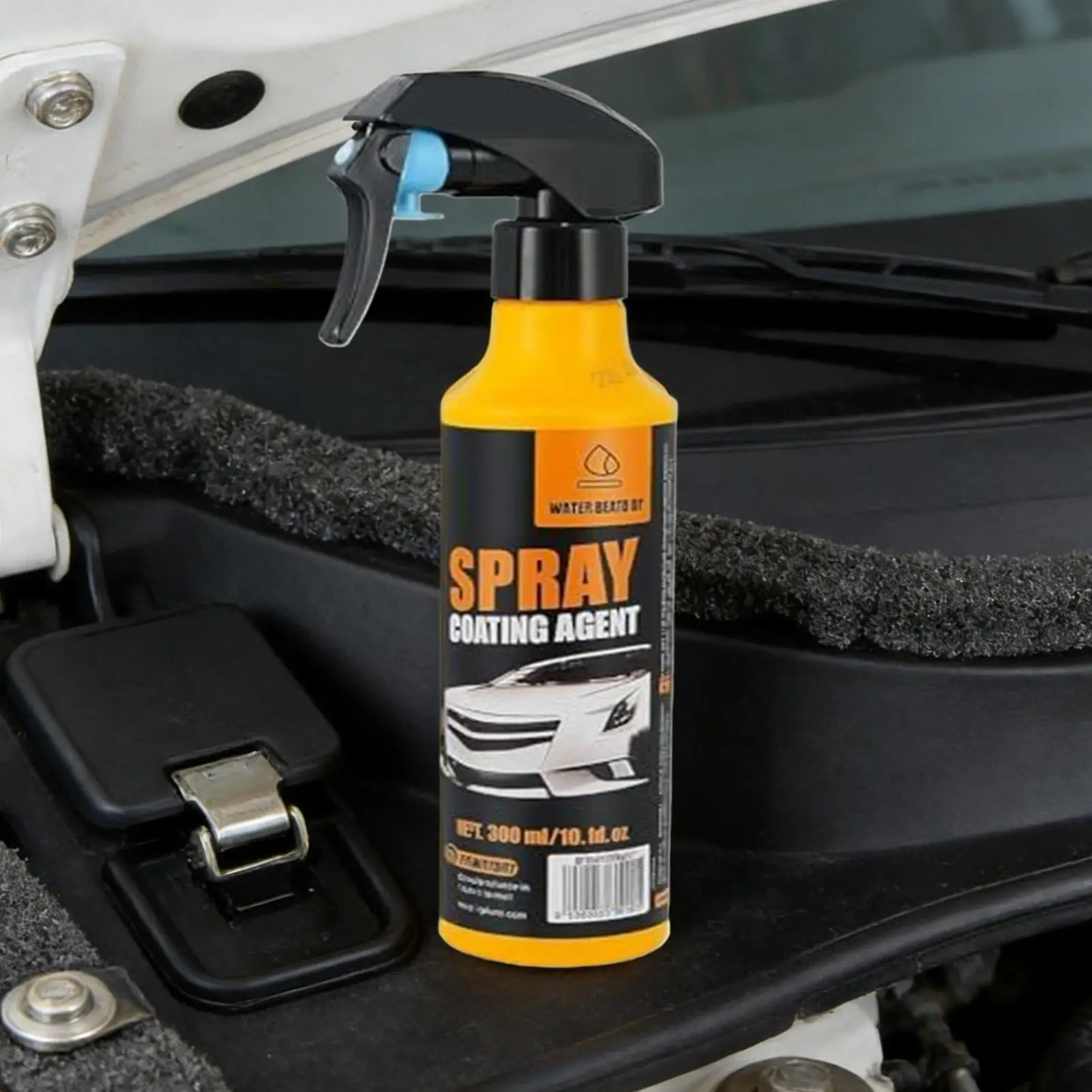 Car Ceramic Coating Spray 300ml Ceramic Detailer Hydrophobic Glass Agent Spray For Vehicles Crystal Long-Lasting Protection