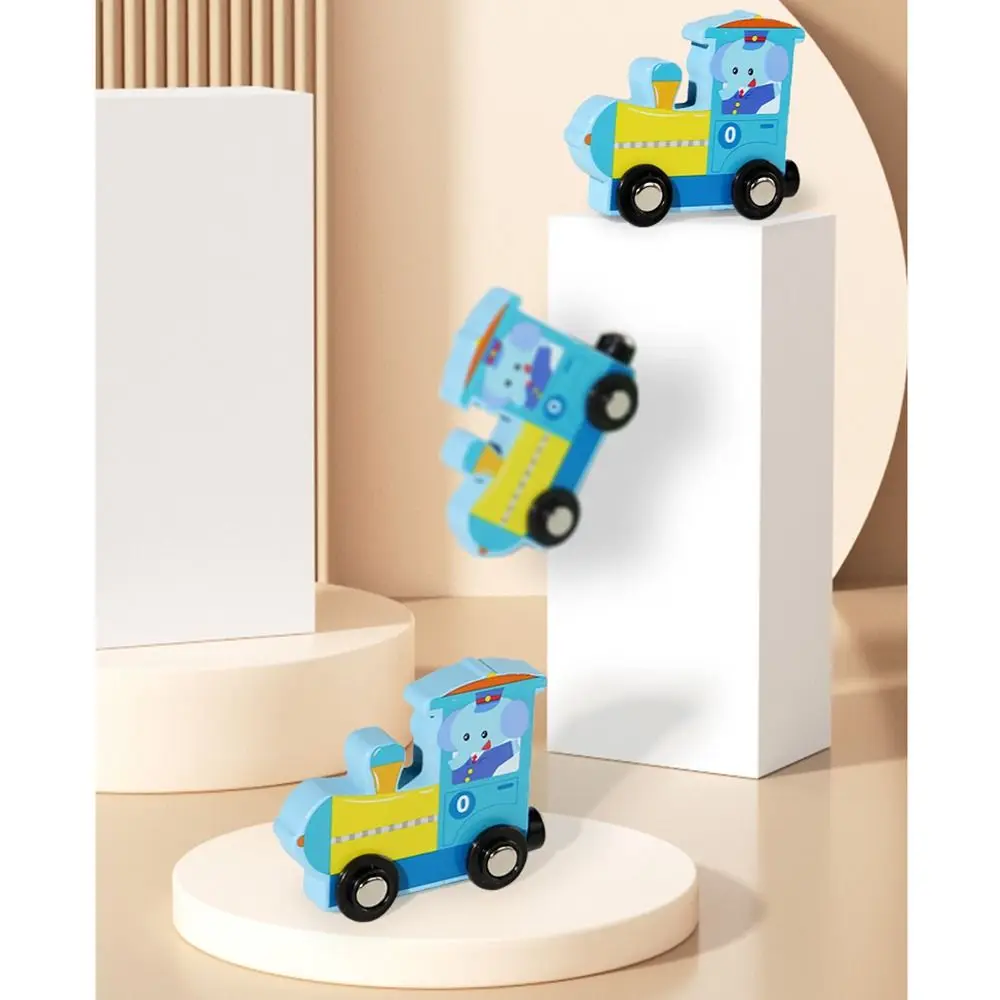 

Number /Animal/Fruits/Dinosaur Magnetic Wooden Train Toys Educational Hand-eye Coordination Montessori Number Train Set