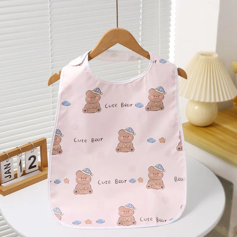 Waterproof Kawaii ABDL Adult Baby Anti-dirty Bib Cute Cartoon Pattern Couple Burp Cloths Saliva Towel Soft Comfortable