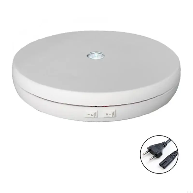 E5BE Motorized Rotating Display Stand Showtable Display Работа с электропитанием USB-360 градусов 110/220V