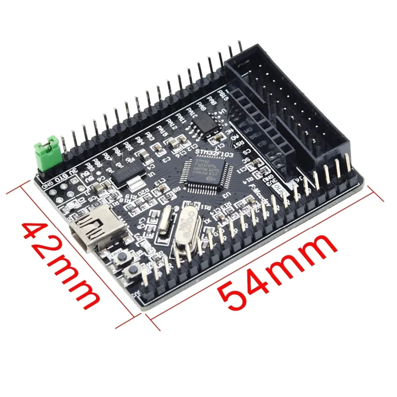 B44C Entwicklungsboard Stm32f103c8t6 Stm32f103 Stm32f1 Stm32 System Board Learning Board Evaluation Kit Langlebig Einfach zu bedienen