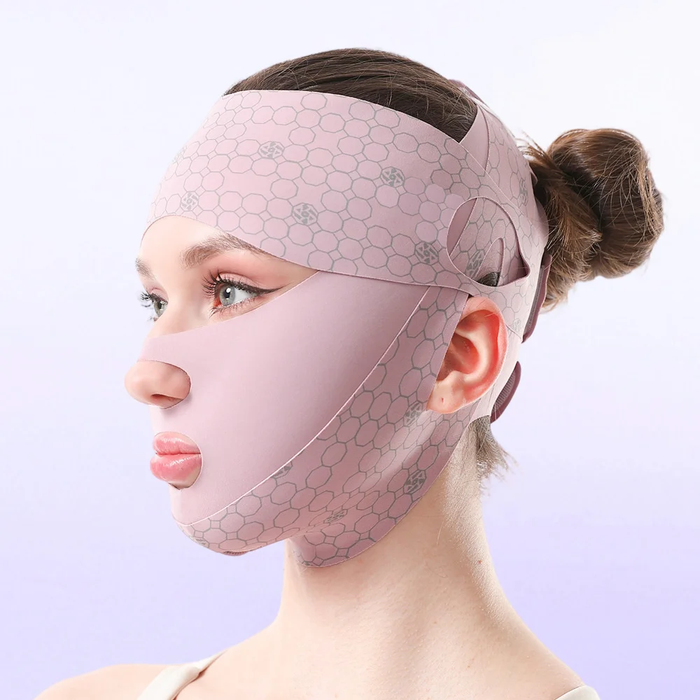 V-Face Face Lifting Mask Firming Full Face Remove Double Chin Strap Anti Wrinkle Sleeping Mask Beauty Sculpted Lifting Artifact