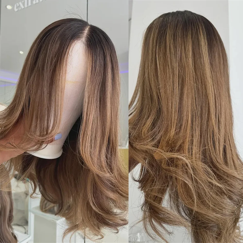 

Новинка: Женский парик с натуральными волнистыми прядями, многослойный, с HD-кружевом 13x4, синтетический, цвет оранжево-русый, с натуральной линией роста волос