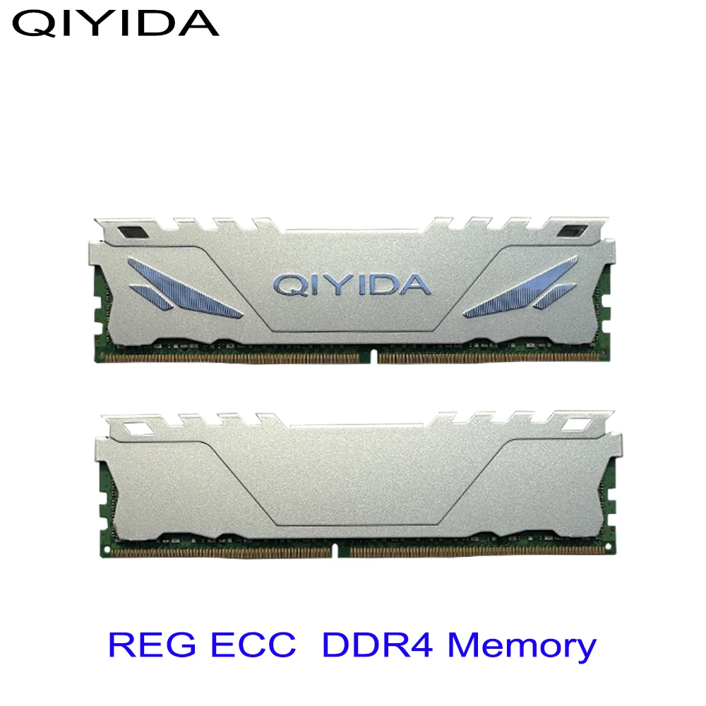メモリー QIYIDA DDR4 16GB 2RX4 REGECC 3200 Memória Ram Gamer