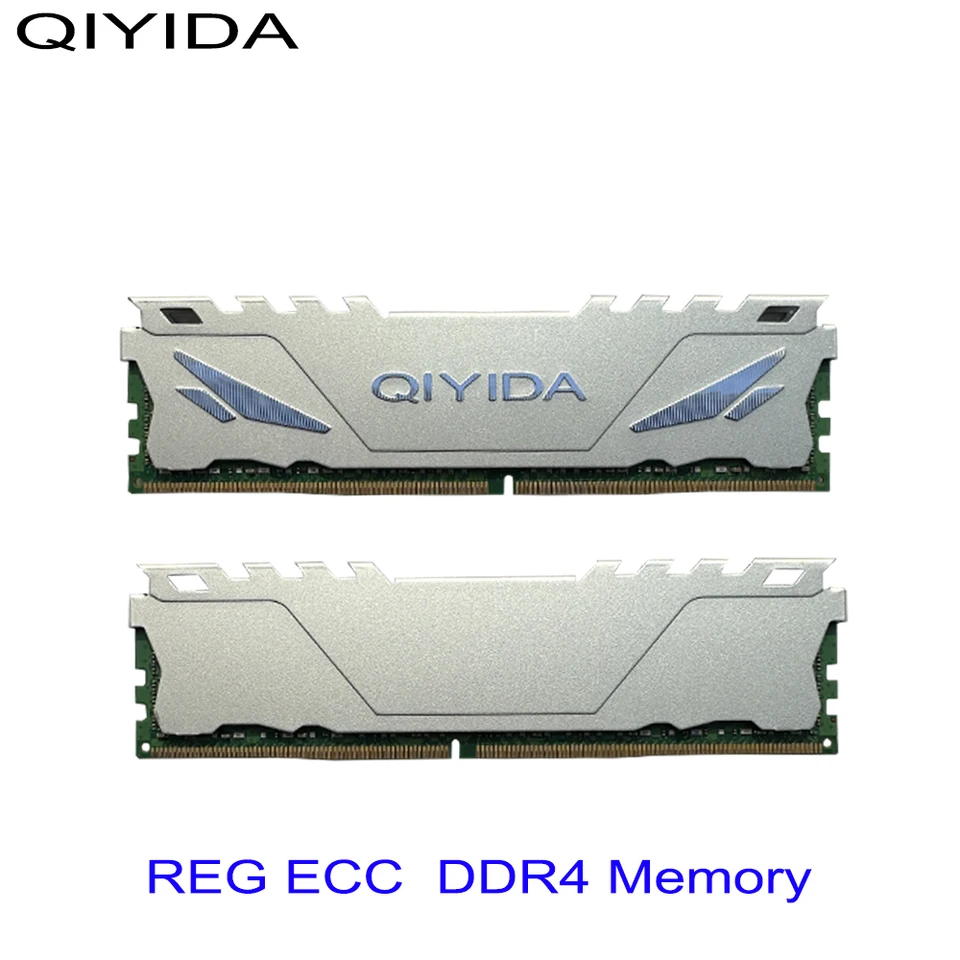 QIYIDA DDR4 REGECC Ram 16GB PC4 2133MHz or 2400MHz 2666MHZ 2400 or