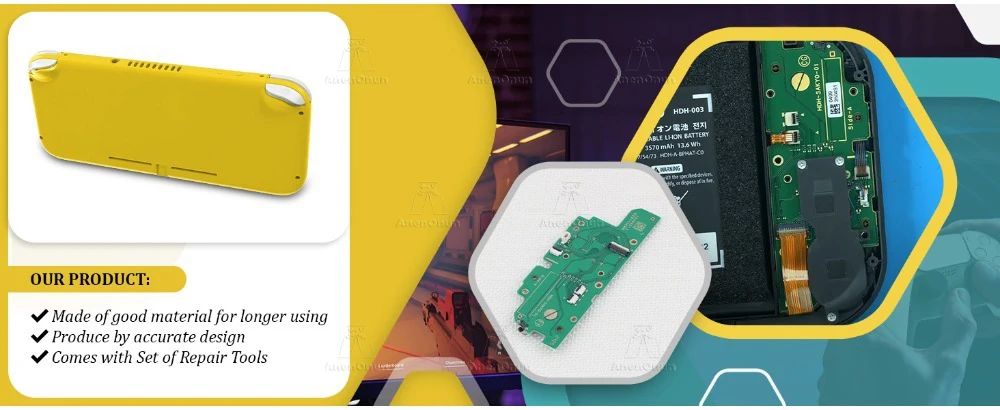 Linke Seite L-Taste D-Pad Motherboard für Switch Lite Ersatz Reparatur Teil HDH-SAKYO-01 PCB Board Langlebiges Konsolenzubehör – Detail 5