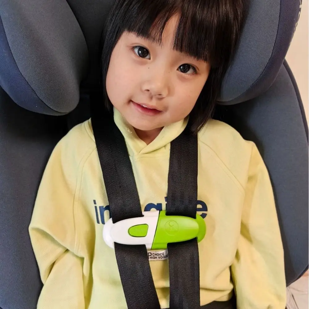 Buckle Lock Child Seat Chest Harness Clip Anti Escape Adjustable Car Seat Safety Belt Clip Universal Replacement