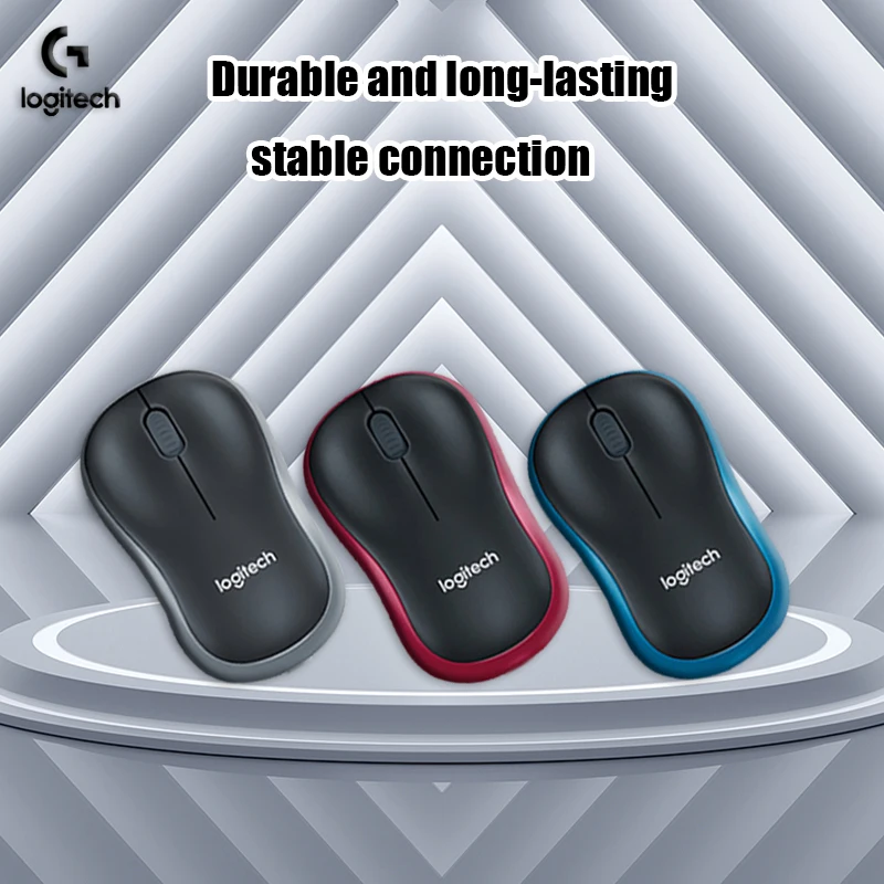 

Logitech M185 2.4G Wireless Mouse 1000DPI Precise Tracking Ambidextrous Home, Study, and Office Essential