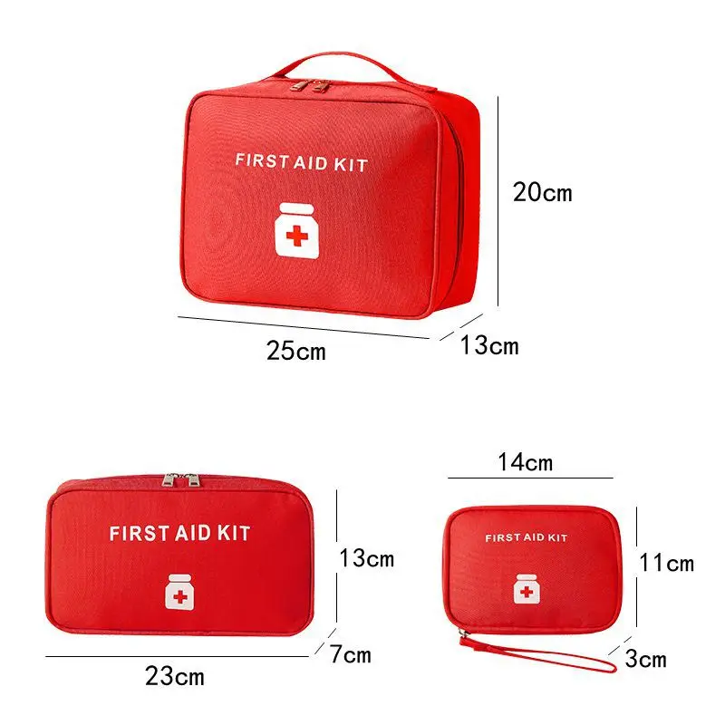 Travel Portable First Aid Medical Kit Home Useful Mini Medicine Storage Box Outdoor Camping Emergency Survival Bag Pill Case