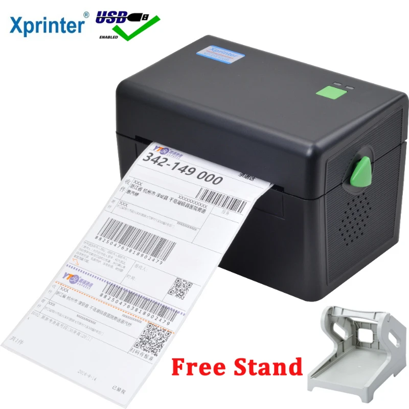 label barcode printer thermal label printer 4 Inch 22mm to 118mm bar code printer USB Port