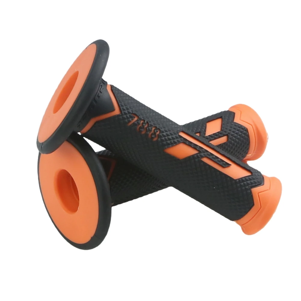 

7/8" 22mm 24mm Motorcycle Handlebar Bar Grip Rubber Gel 5 Colors Brake For ATV Dirt Pit Bike Motocross