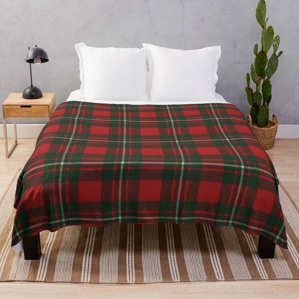 

MacGregor Modern Scottish Tartan Throw Blanket Personalized Gift Plaid on the sofa Summer Multi-Purpose Blankets