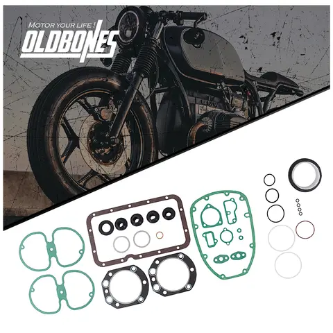 Café Racer R série pour BMW R45 R60 R75 R80 R100 GS/RT/T jeu de joints complet joint de couvercle de moteur Kit en caoutchouc de moto couvercle de Valve